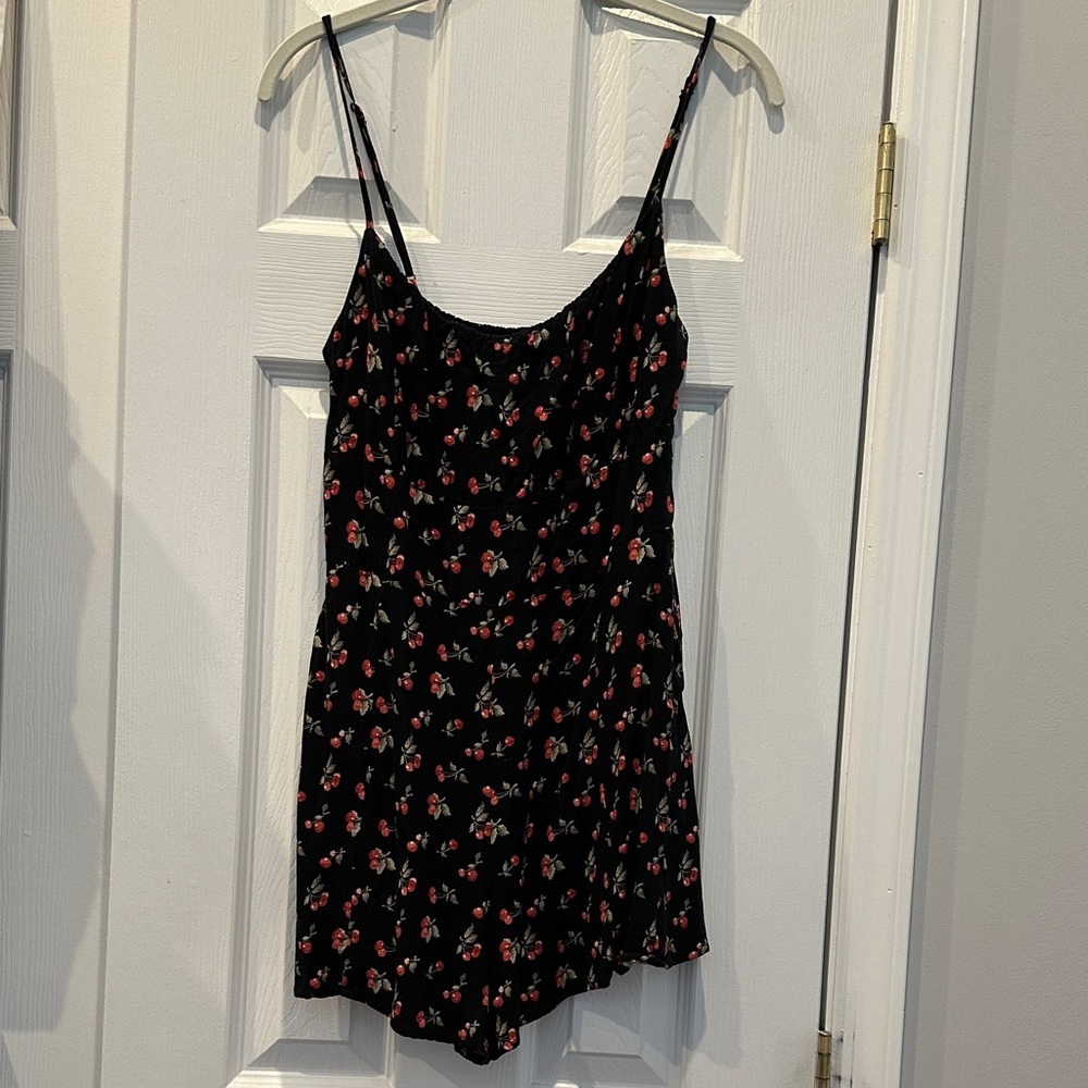 Abercrombie & Fitch Black Cherry Romper